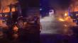 Nuevo ataque incendiario afectó empresa de áridos en Lautaro: 11 vehículos resultaron siniestrados