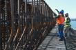 Puente industrial con ADN regional: 20 mil toneladas de acero CAP se han utilizado en su construcción
