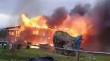 Incendio de vivienda en isla Puluqui deja a una persona mayor fallecida