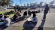 Estudiantes de Liceo Jan Comenius de Temuco iniciaron manifestación por presunto caso de acoso escolar
