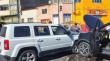 Colisión de vehículos dejó a una mujer lesionada en el centro de Antofagasta