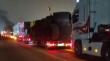 Camioneros bloquearon ruta del sector de La Negra en Antofagasta