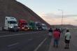 Camioneros en paro: Cortes de accesos a Arica registra movilización por inseguridad
