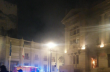 Santiago: Bomberos combatió incendio en Palacio de Tribunales