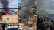 [VIDEO] Incendio afectó a cinco viviendas en Valparaíso
