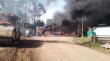 Investigan quema de maquinaria en sector Riachuelo de Río Negro