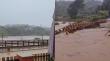 [VIDEO] Reportan caída de puente en sector 'La Laguna' de Zapallar