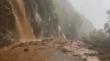 [VIDEO] Piden no transitar por ruta V-69 en Cochamó por derrumbe de material