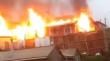 Violento incendio en Concepción dejó una casa destruida y cinco damnificados