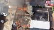 Incendio en Quillota deja una vivienda consumida y otra con daños graves