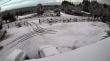 [VIDEO] Intensas nevadas se registran en Cochamó y provincia de Palena