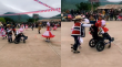 [VIDEO] &quot;Un gran ejemplo&quot;: estudiantes bailaron cueca junto a compañero en silla de ruedas en escuela de Cabildo