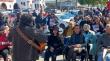 Familiares de detenidos desaparecidos llegaron hasta el memorial de la avenida Ramón Barros Luco