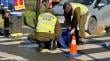 Realizan exitoso simulacro de accidente vehicular en Chonchi previo a las Fiestas Patrias