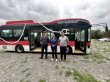 Realizan prueba de buses eléctricos por distintas rutas en Villarrica