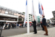 Temuco: izan la bandera de las Iglesias Evangélicas en la Plaza Aníbal Pinto