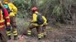 Controlan incendio forestal en Camino Quintay