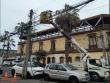 Reportan robo de líneas eléctricas en calles del centro de Iquique