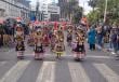 Colorido Carnaval Anta Pakaq 2024 en sector avenida Brasil de Antofagasta