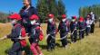 Con un simulacro finalizó programa que preparó a las escuelas del Biobío contra los incendios forestales