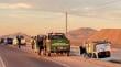 Antofagasta: Volcamiento de bus con trabajadores dejó tres lesionados en Ruta 25