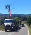 Saesa avanza en proyecto de mejoramiento de la red eléctrica en sectores costeros de Valdivia