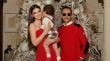 “Felicidad, amor y paz”: las postales navideñas de Marc Anthony y su esposa Nadia Ferreira