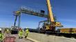 Instalaron los pórticos Free Flow del Puente Industrial sobre el río Biobío