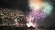 En mar y tierra: estos son los puntos de lanzamiento de fuegos artificiales en Viña y Valparaíso