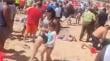 [VIDEO] Registran batalla campal entre bañistas en Playa Caleta Abarca