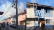 Controlan incendio que afectó una vivienda en Valparaíso: un civil y un bombero lesionados