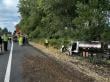 Camión volcó en la Ruta 5 Sur, a la altura de Paillaco