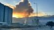 Densa nube de humo por quema de basura vuelve a afectar a vecinos del norte de Antofagasta
