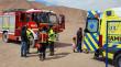 Ciclista sufrió caída en cerro en Alto Hospicio