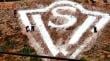 Buscan darle una nueva vida al escudo de Wanderers ubicado en cerro La Cruz