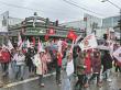 Trabajadores marcharon ayer exigiendo mejoras de condiciones laborales en Valdivia