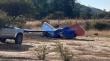 Avioneta cayó sobre campo de golf en Pirque: piloto falleció