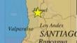 Sismo 5.0 al O de la Mina Los Pelambres se percibió en la zona central del país