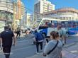 Taxibús atropelló a mujer adulta mayor, que quedó atrapada bajo la máquina, en pleno centro de Antofagasta