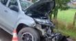 Niño sufrió graves heridas tras choque de camioneta contra un árbol en Folilco