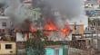[VIDEO] Bomberos controlan incendio que afectó a dos viviendas en Playa Ancha