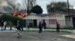 Casa interior en población O'Higgins de Puerto Montt fue consumida por un incendio