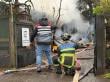Incendio arrasó con una vivienda en el centro de Pucón