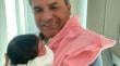 Alcalde de Quillota no oculta su emoción tras el nacimiento de su primera nieta: “Bienvenida, Agustina”