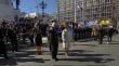 [Minuto a minuto] Ministra de Defensa arriba a la plaza Sotomayor por desfile de las Glorias Navales