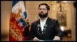 Boric sobre informe de la Comisión para la Paz y el Entendimiento: &quot;Acojo su contenido y sus recomendaciones&quot;