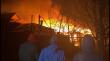 Incendio en sector Senda Sur de Puerto Montt afectó a dos casas en horas de la madrugada