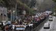 Profesores realizarán hoy masiva marcha en Valparaíso: habrá desvíos de tránsito