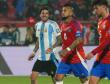 Los dichos de De Paul a Vidal en el entretiempo del Chile vs Argentina: &quot;Usás mucho el teclado&quot;