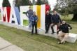 Promueven la comuna de Máfil con instalación de letras volumétricas